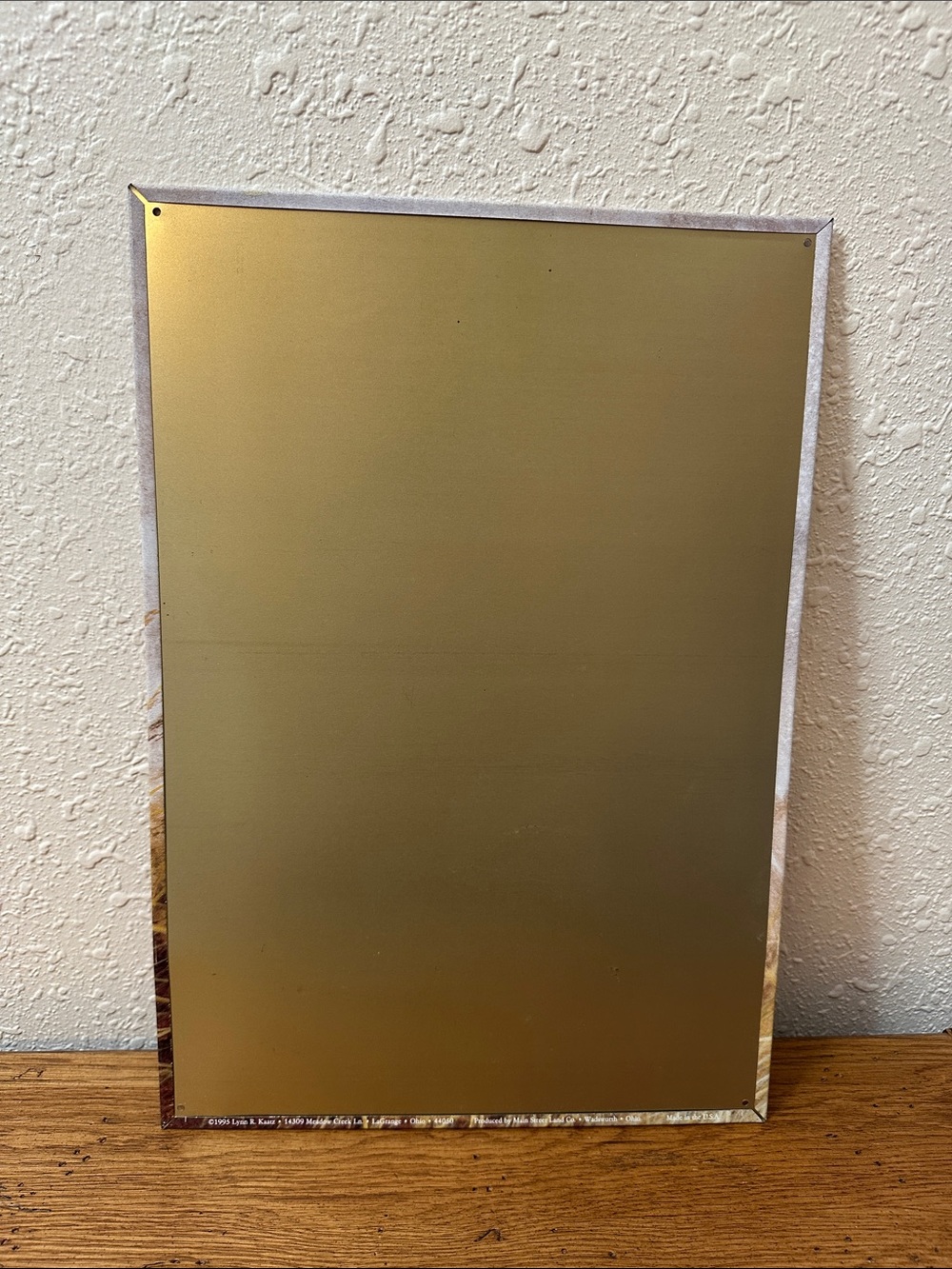 Golden Retriever Metal Sign artwork by L.R. KAATZ Vintage - Picture 3 of 5